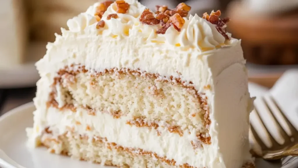 Italian Cream Cheese Cake