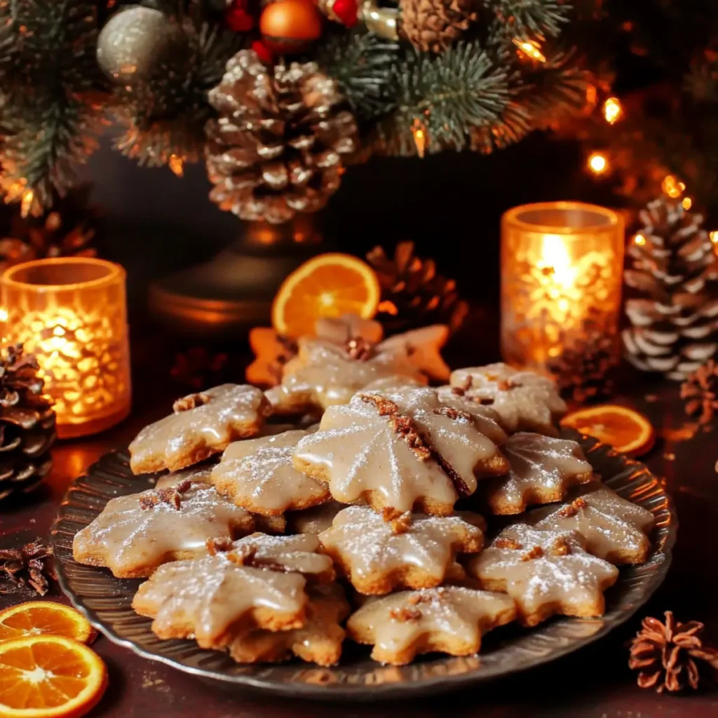 Orange Clove Christmas Cookies