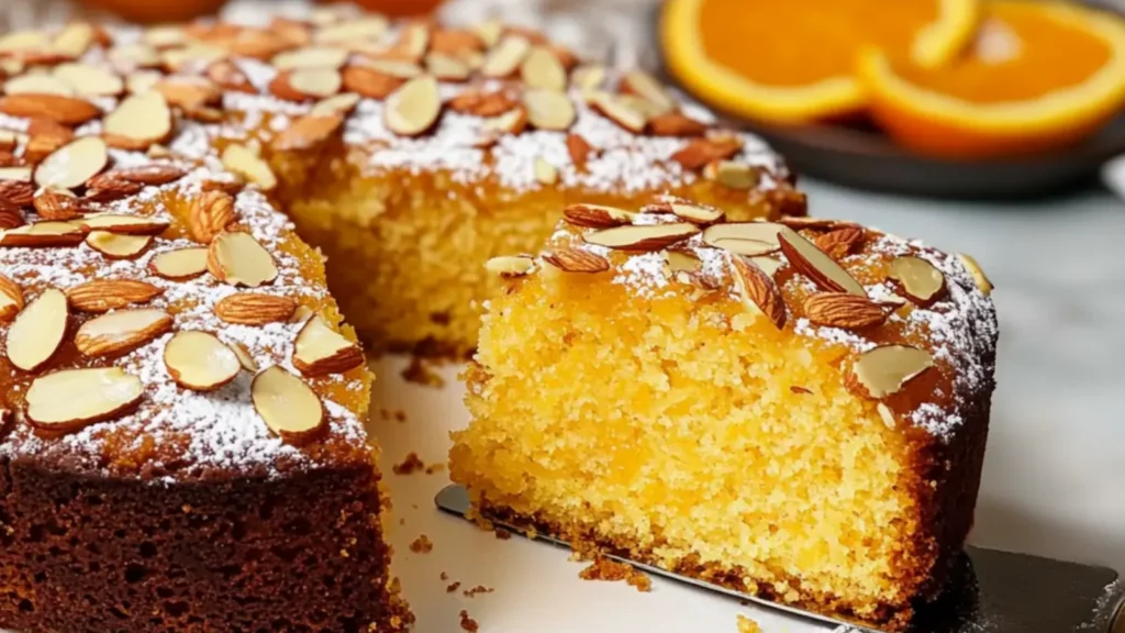 Italian Almond & Orange Cake