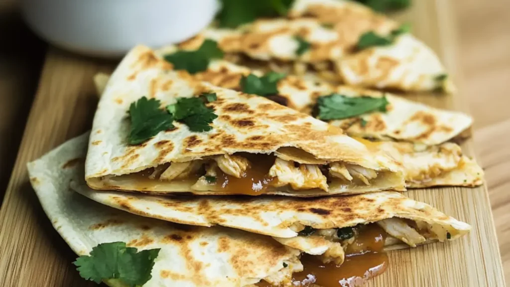 Honey BBQ Chicken Quesadillas