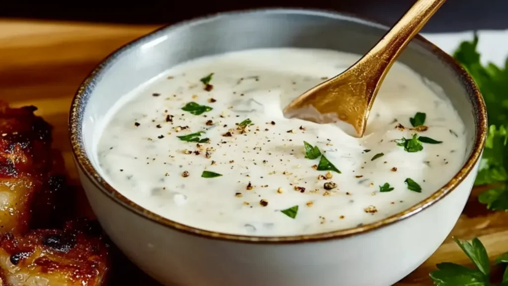 Creamy Garlic Sauce