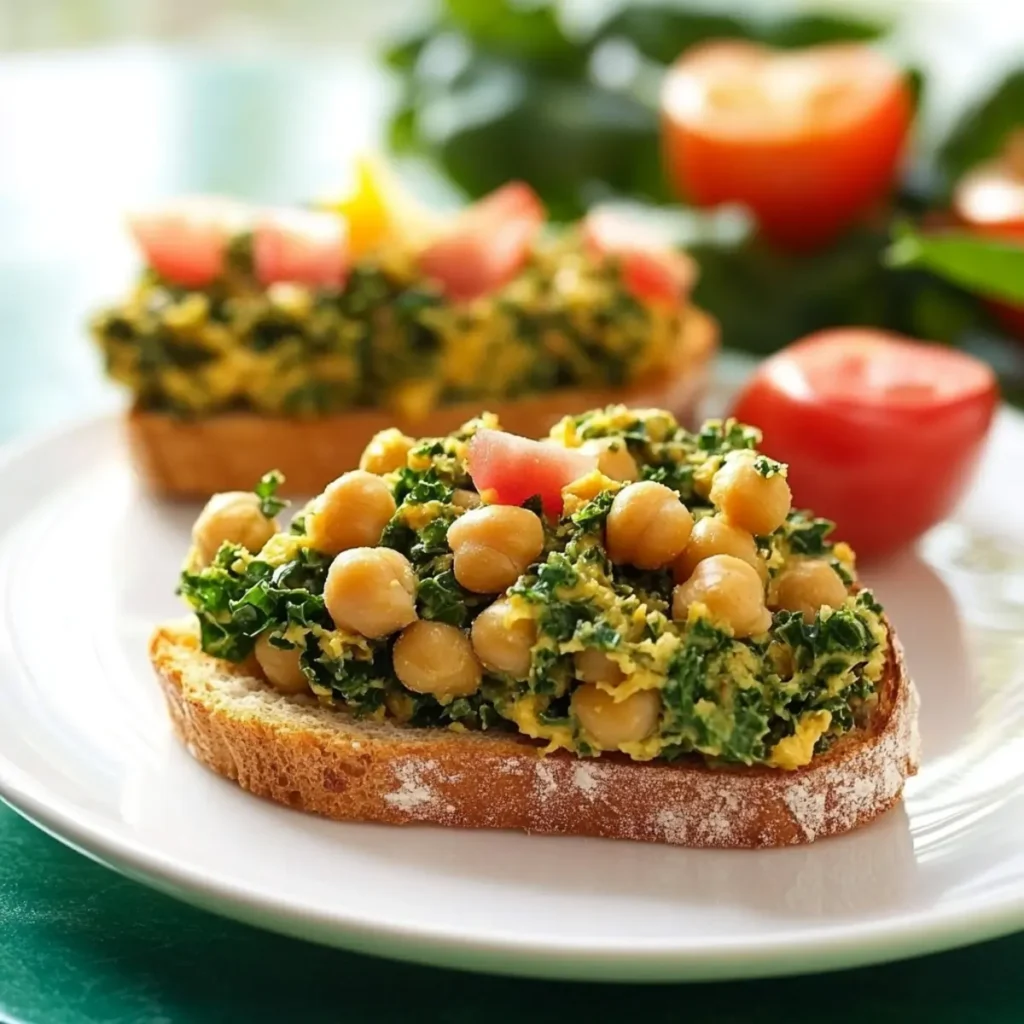 Kale Chickpea Sandwich Spread
