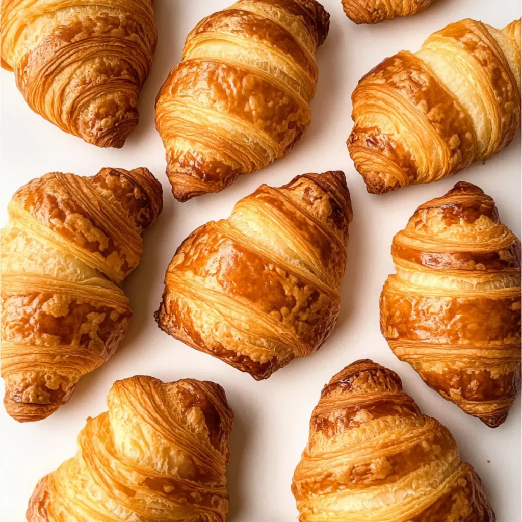 Flaky Homemade Croissants