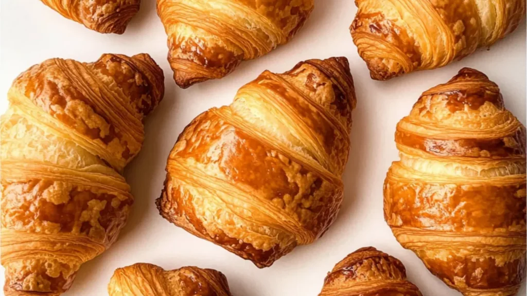 Flaky Homemade Croissants