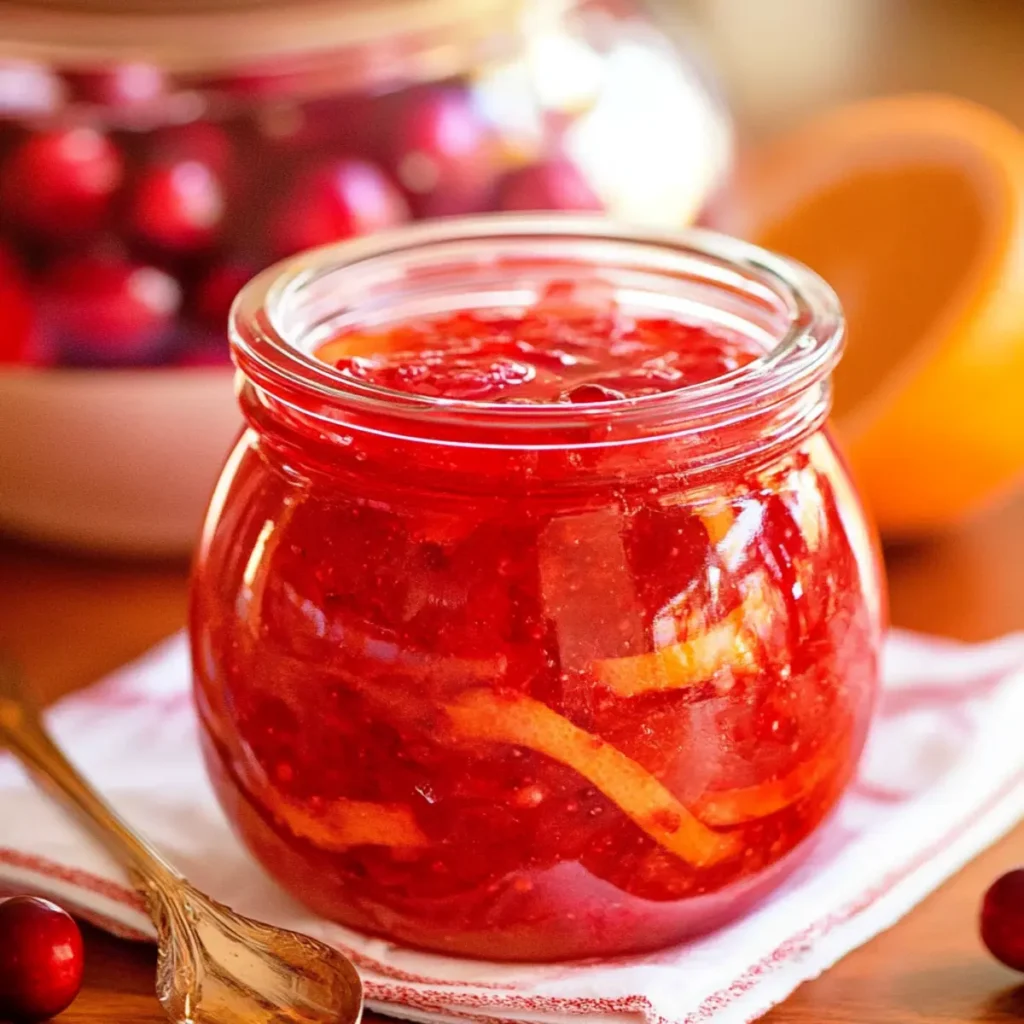 Easy Orange Cranberry Marmalade