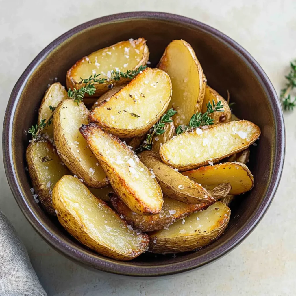 Salt and Vinegar Fingerling Potatoes