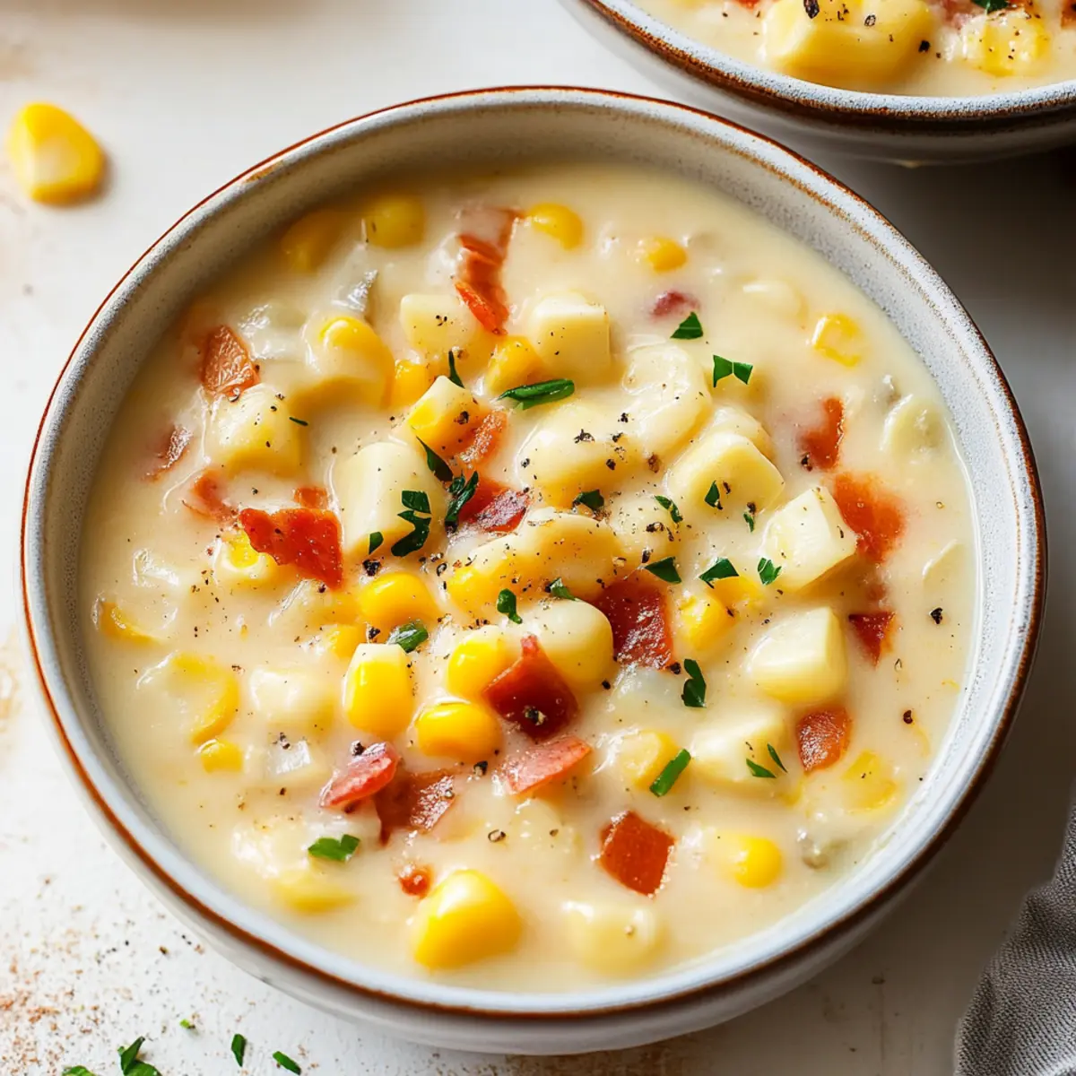 Creamy Corn Chowder