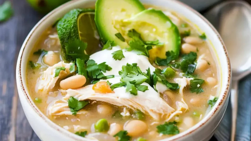 Crock Pot White Chicken Chili