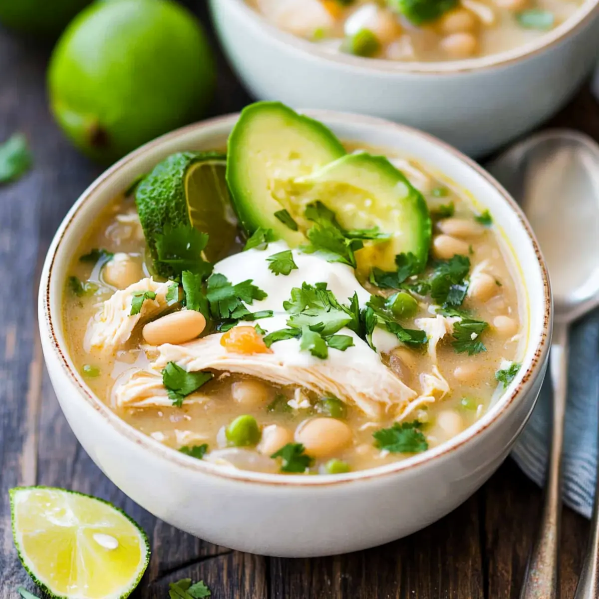Crock Pot White Chicken Chili