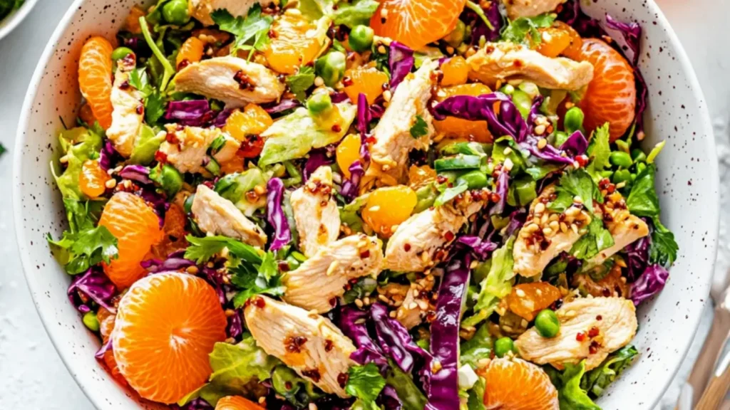 Mandarin Orange Chicken Salad