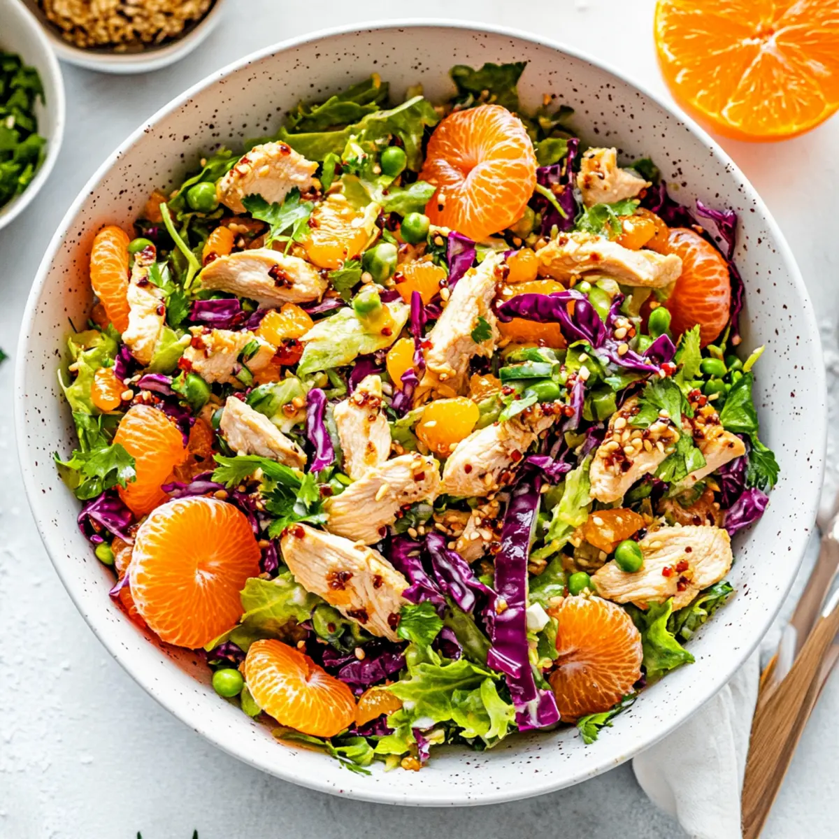 Mandarin Orange Chicken Salad