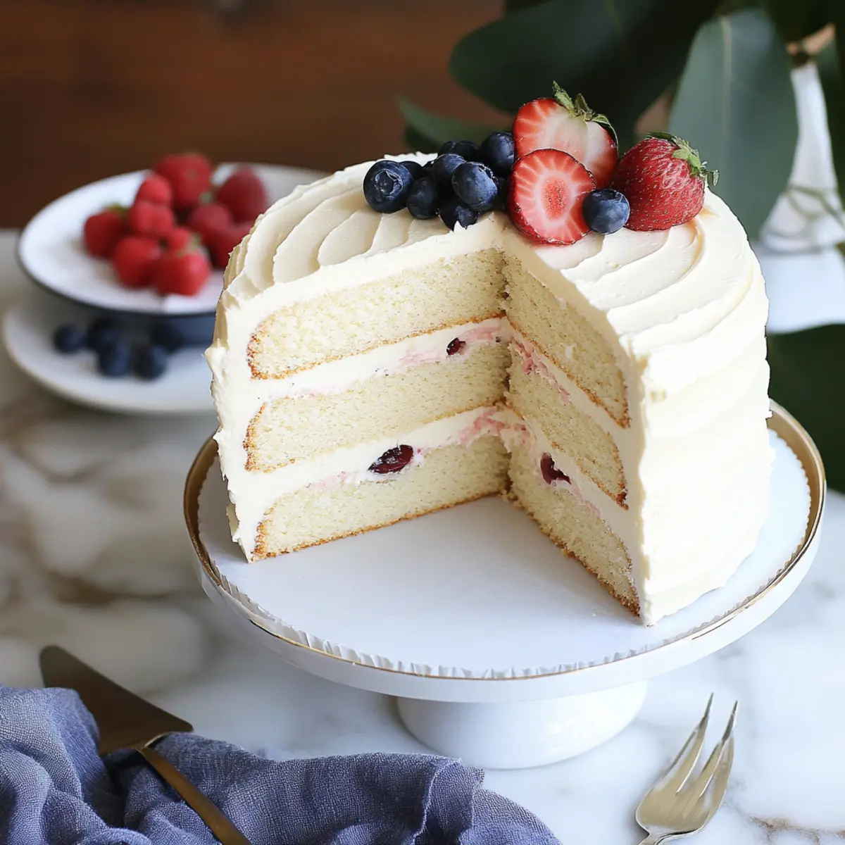 Moist White Cake
