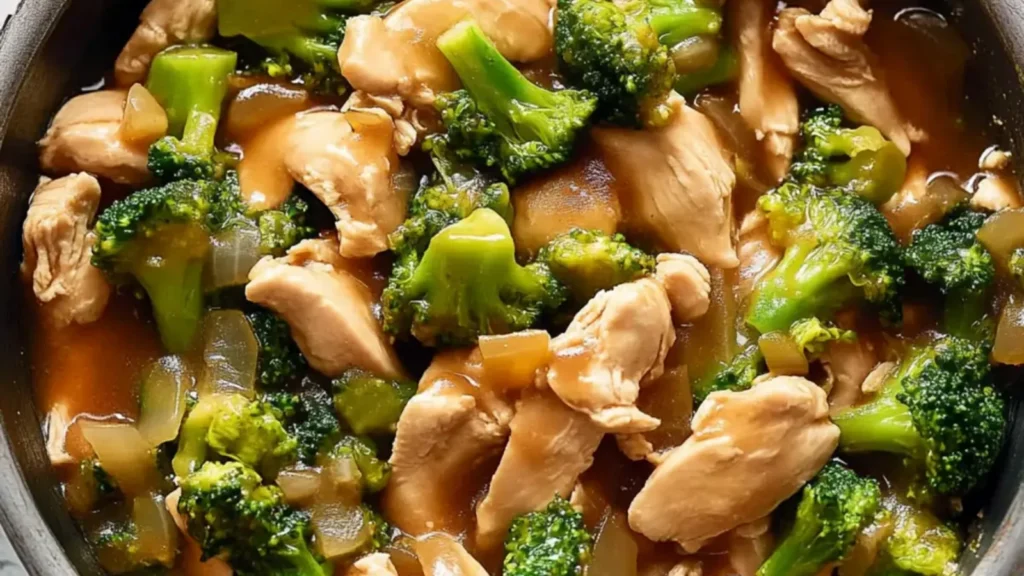 Chicken and Broccoli Stir Fry