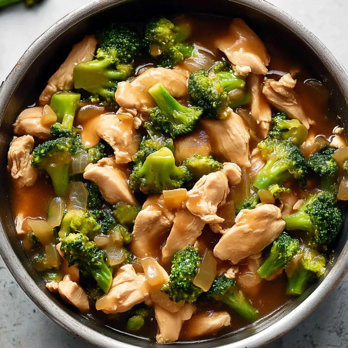 Chicken and Broccoli Stir Fry