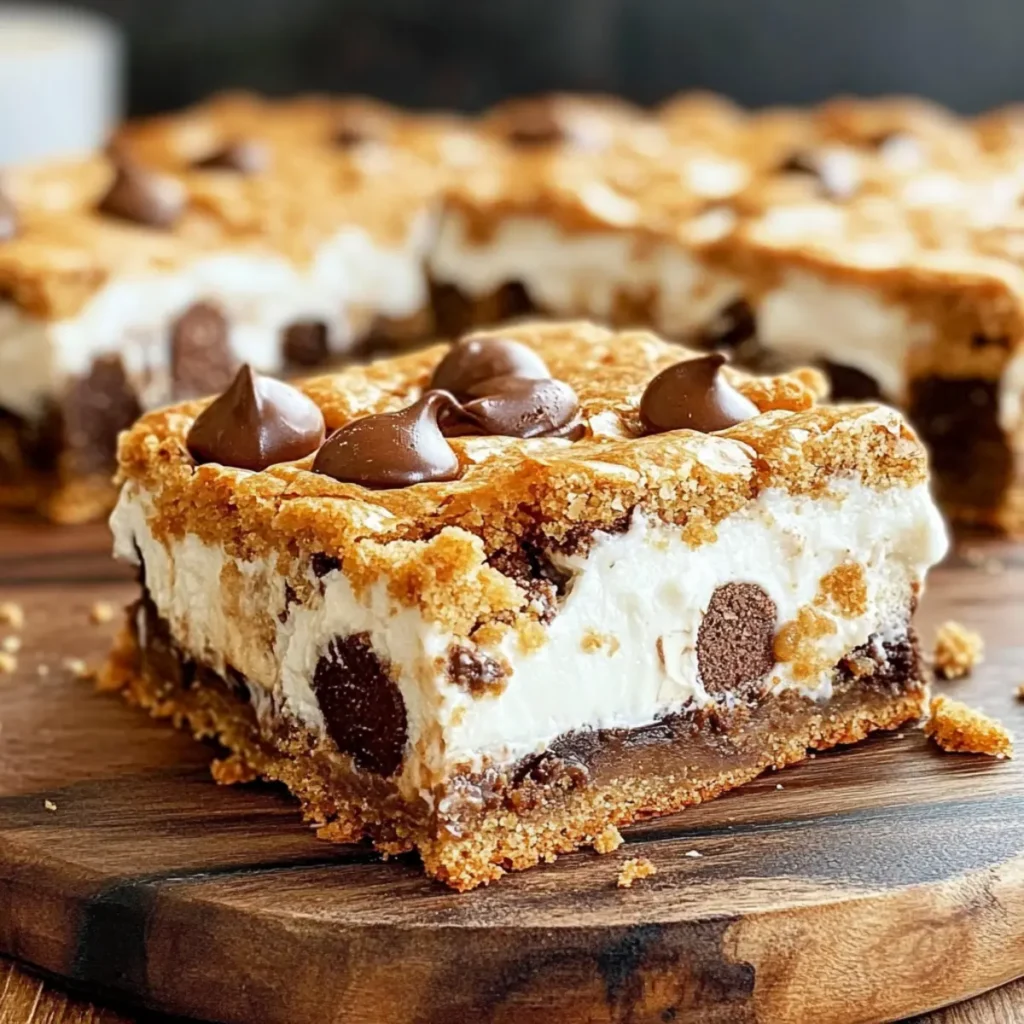 S'mores Cookie Bars