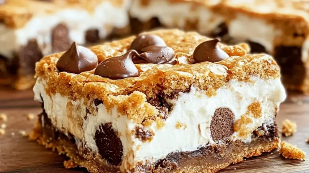 S'mores Cookie Bars