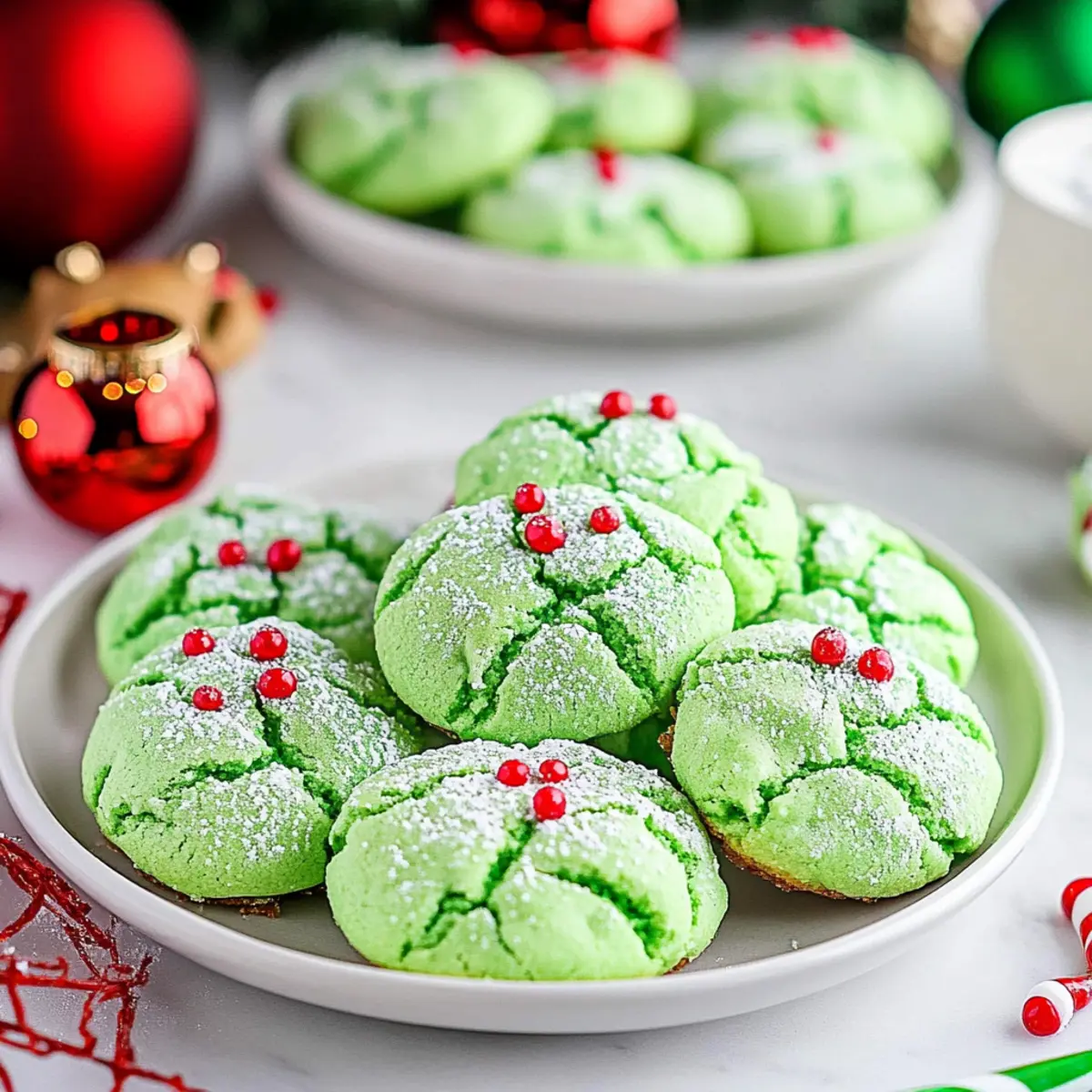 Grinch Cookies