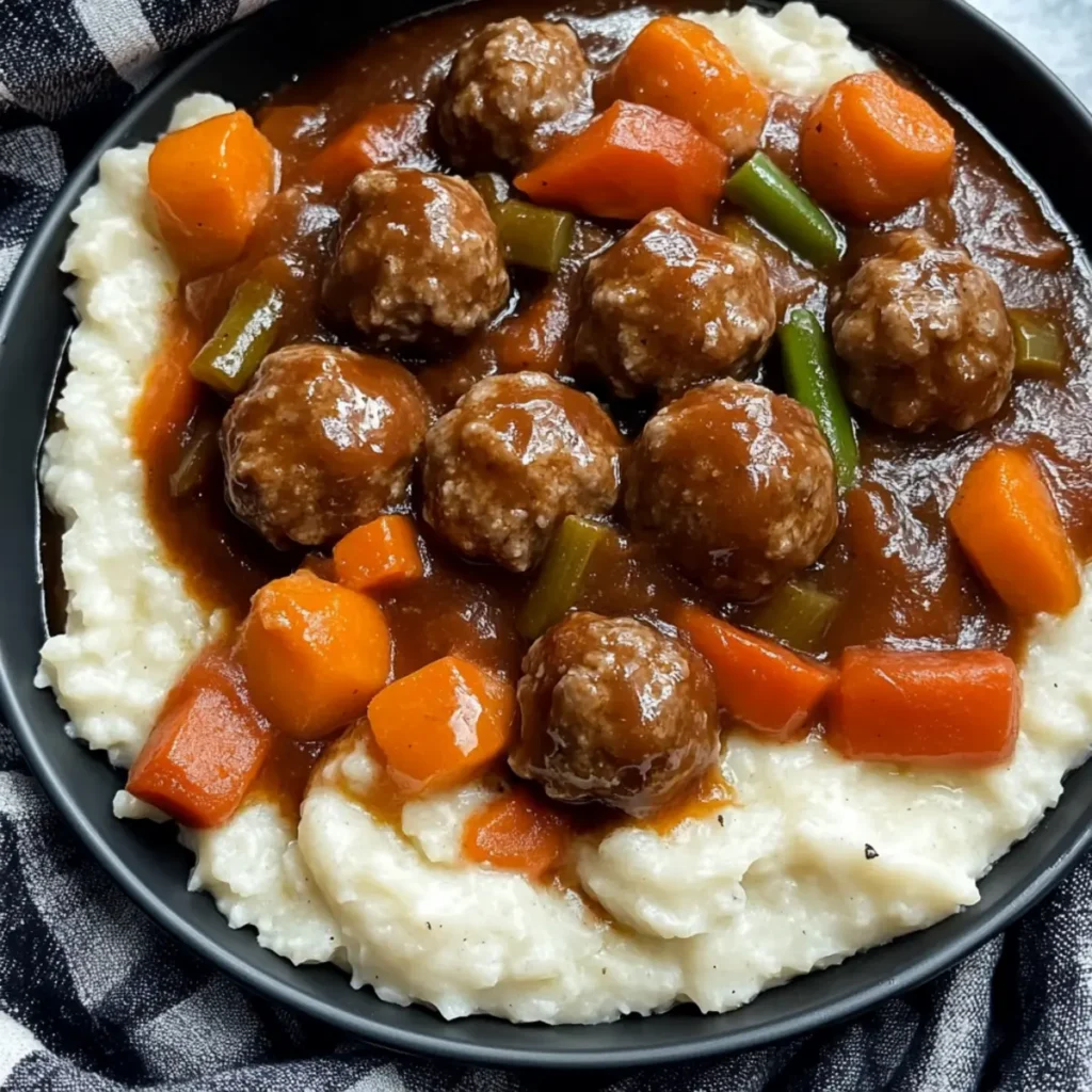 Easy Frozen Meatball Pot Roast