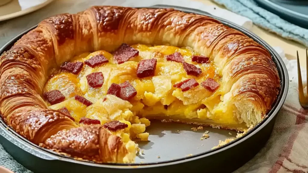 Croissant Breakfast Pie