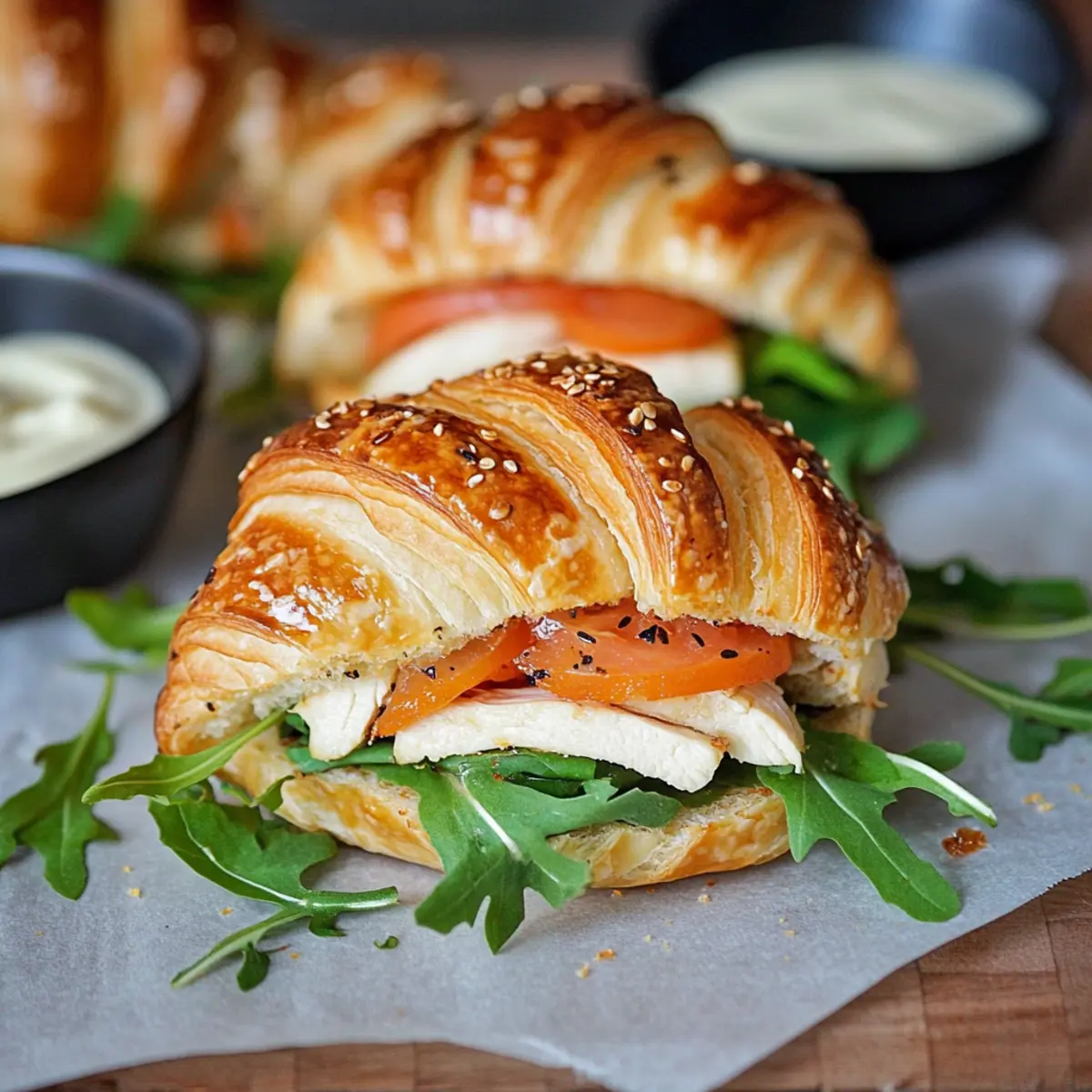 Turkey Croissant Sandwich