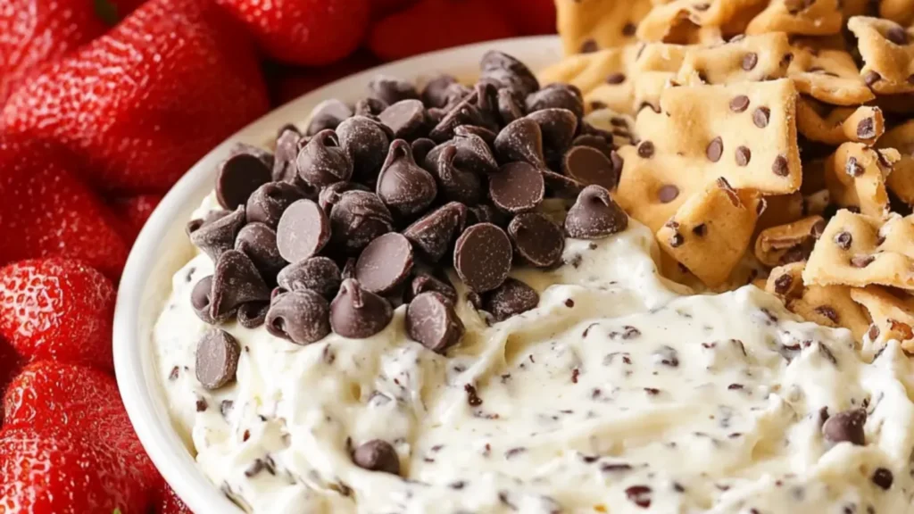 Chocolate Chip Cheesecake Dip