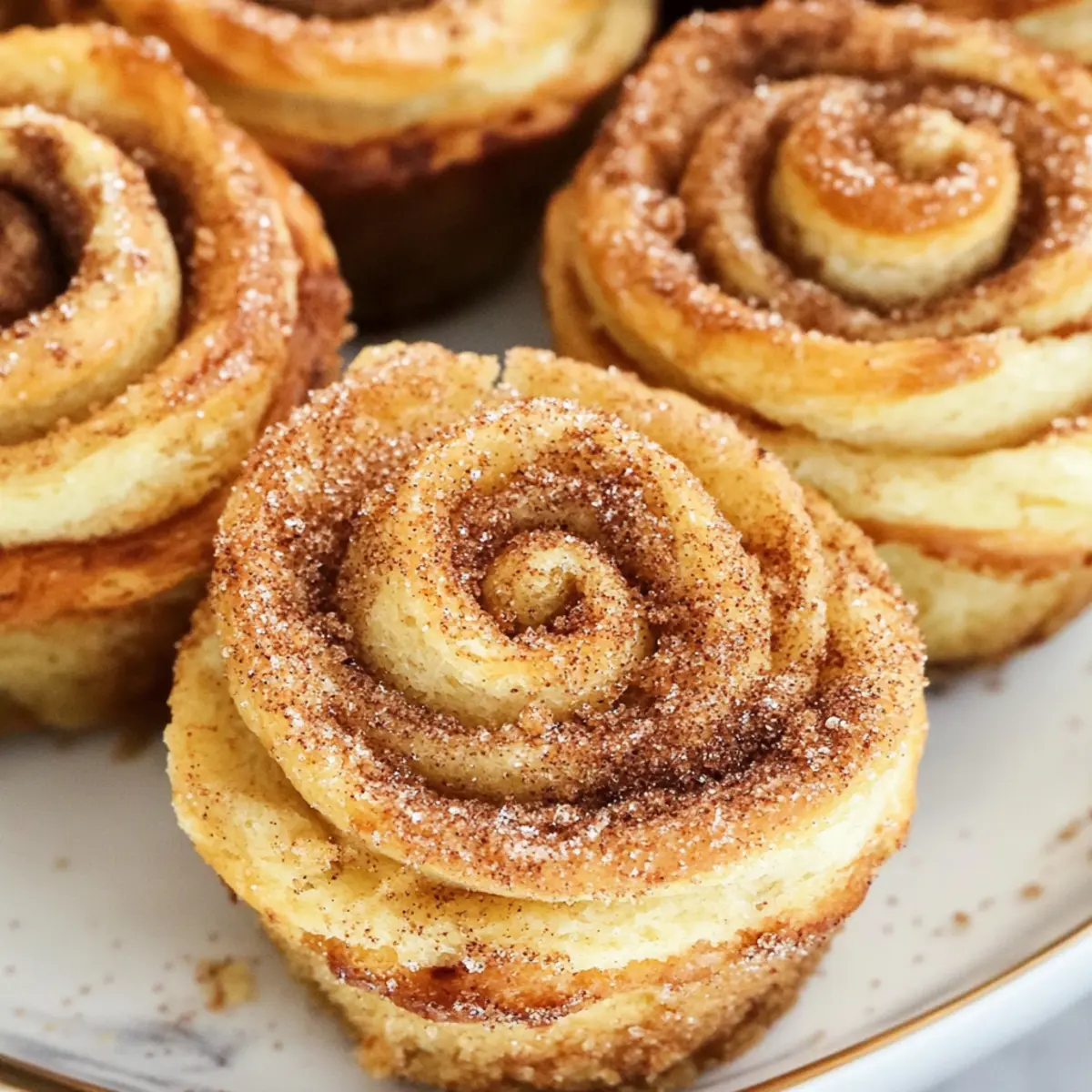 Cinnamon Sugar Cruffins