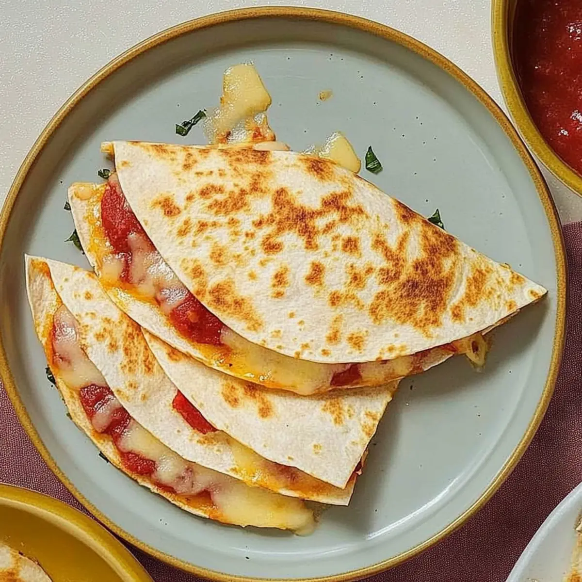 Pizza Quesadillas
