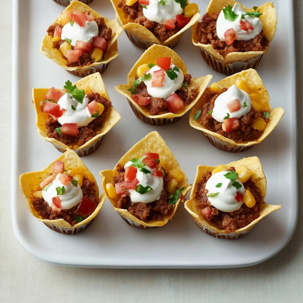 Taco Cupcakes