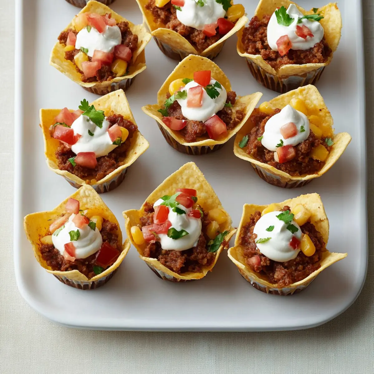 Taco Cupcakes