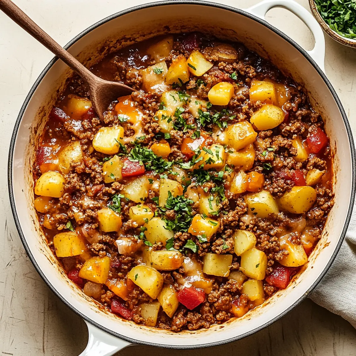 Ground Beef and Potatoes