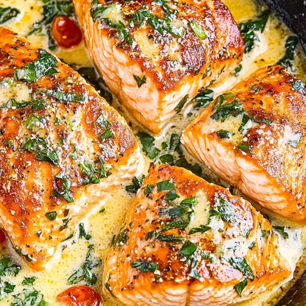 Tuscan Butter Salmon