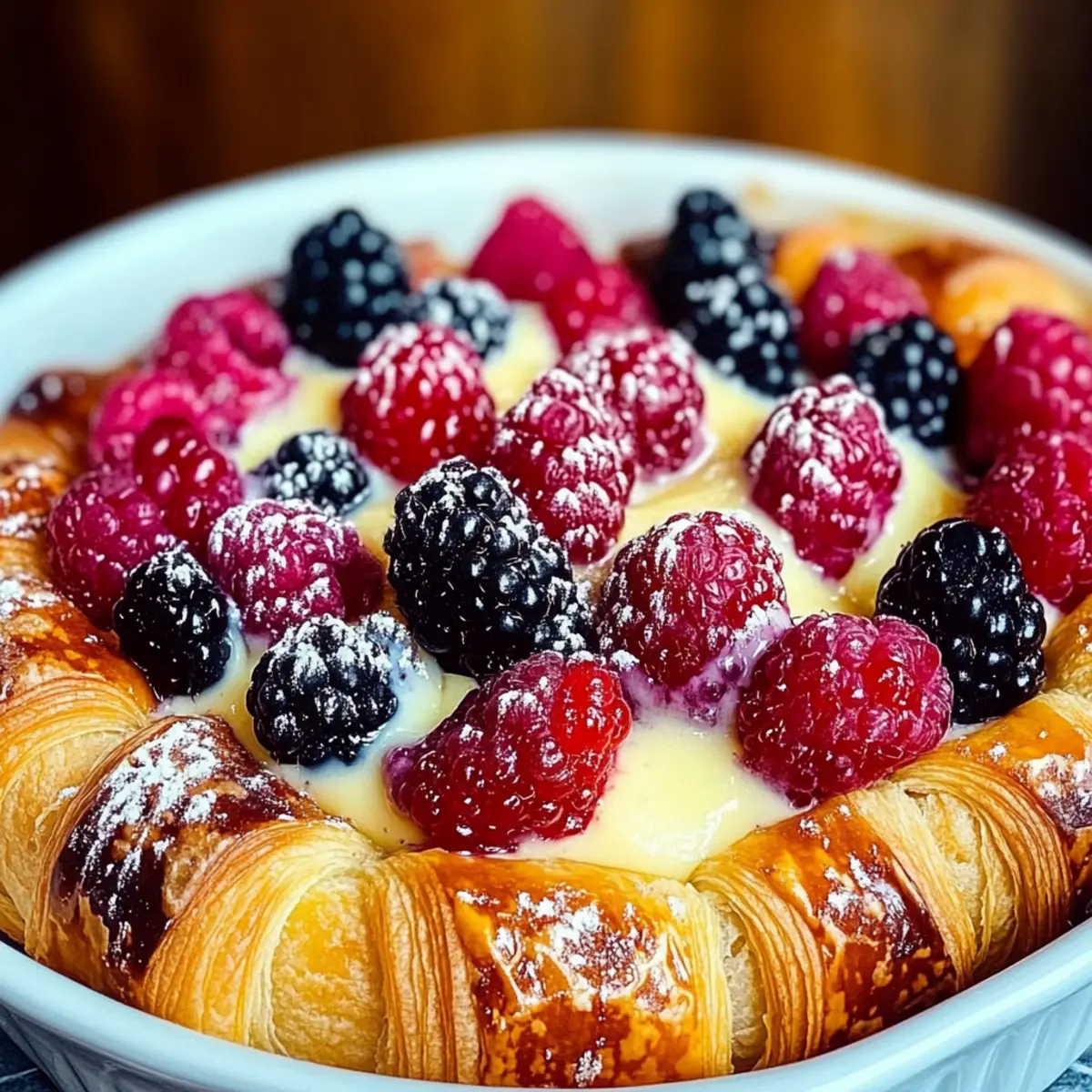 Berries and Cream Croissant