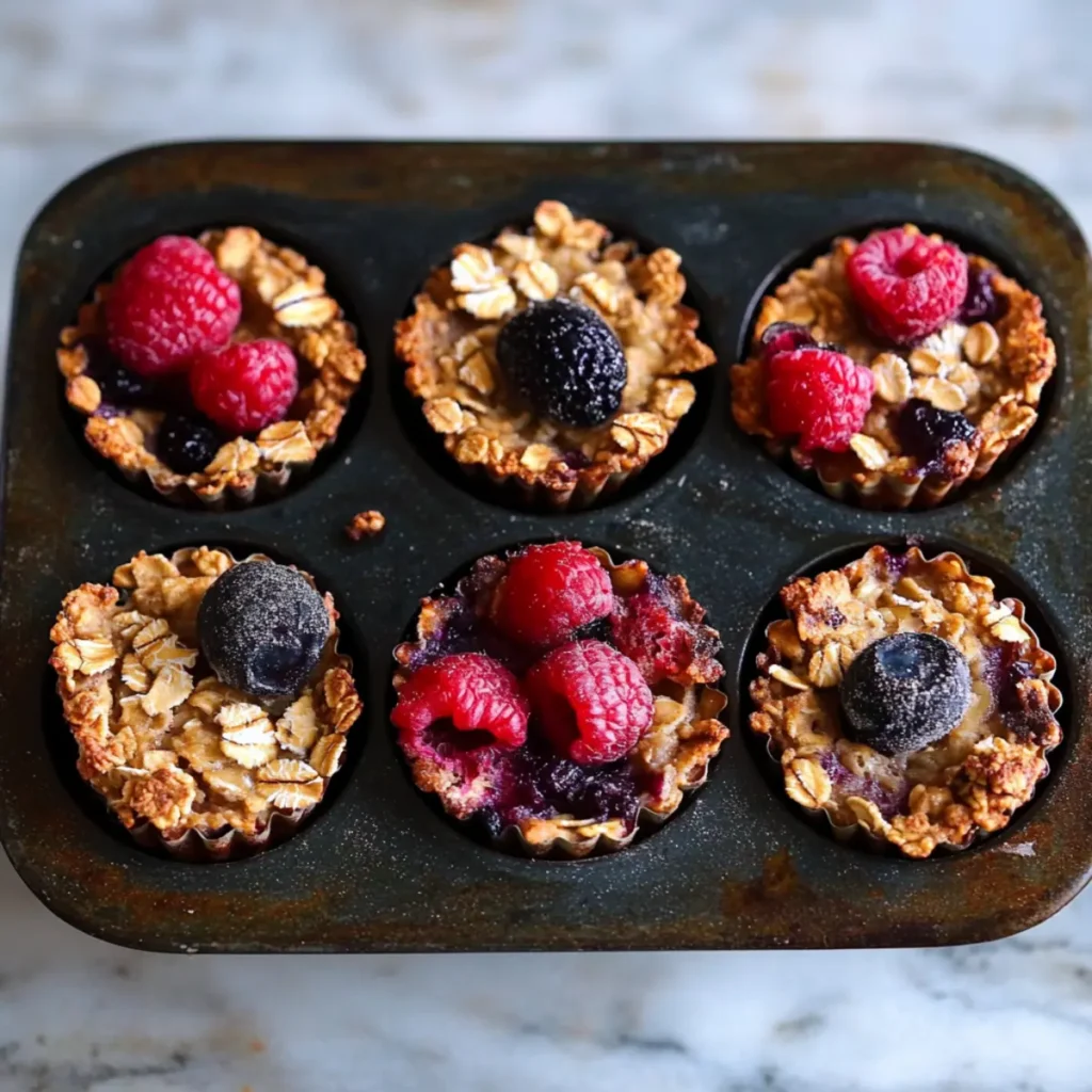 Baked Oatmeal Cups