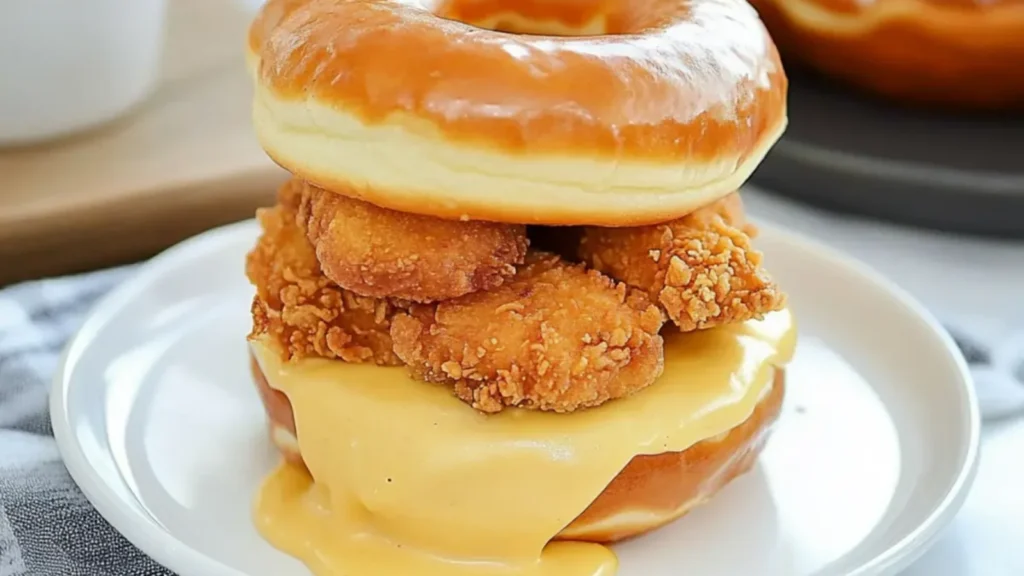 Donut Chicken Sandwich