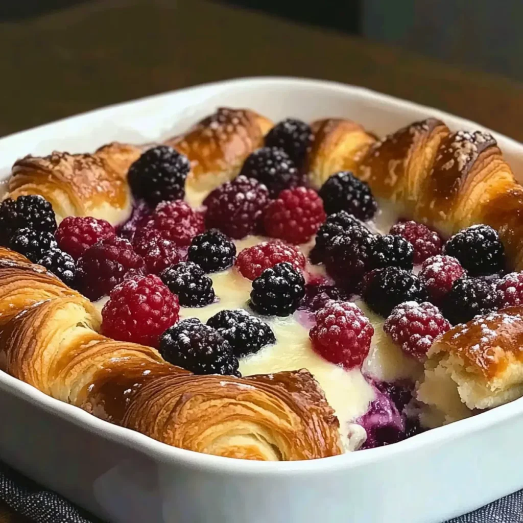 Berry Croissant Bake