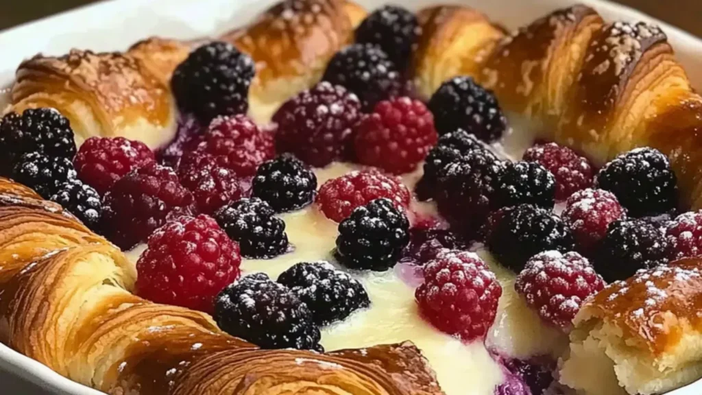 Berry Croissant Bake