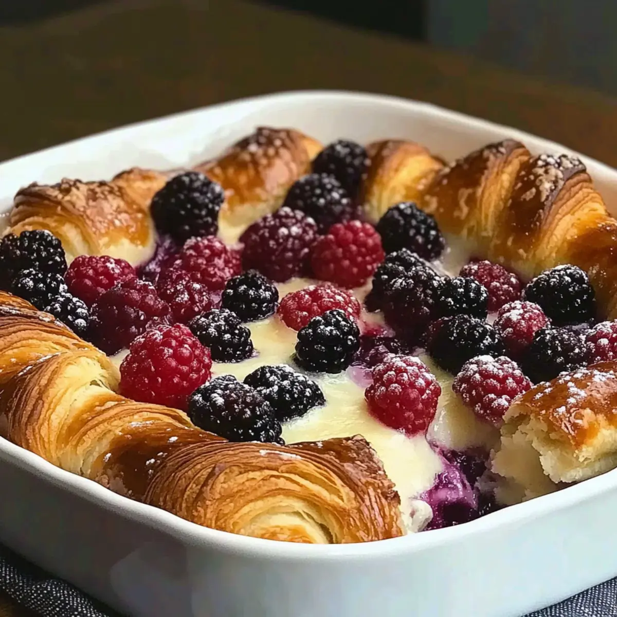 Berry Croissant Bake