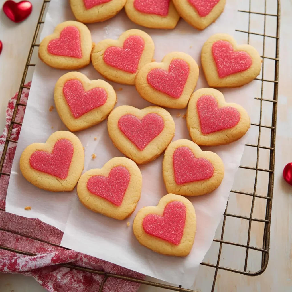Valentine’s Heart Sugar Cookies