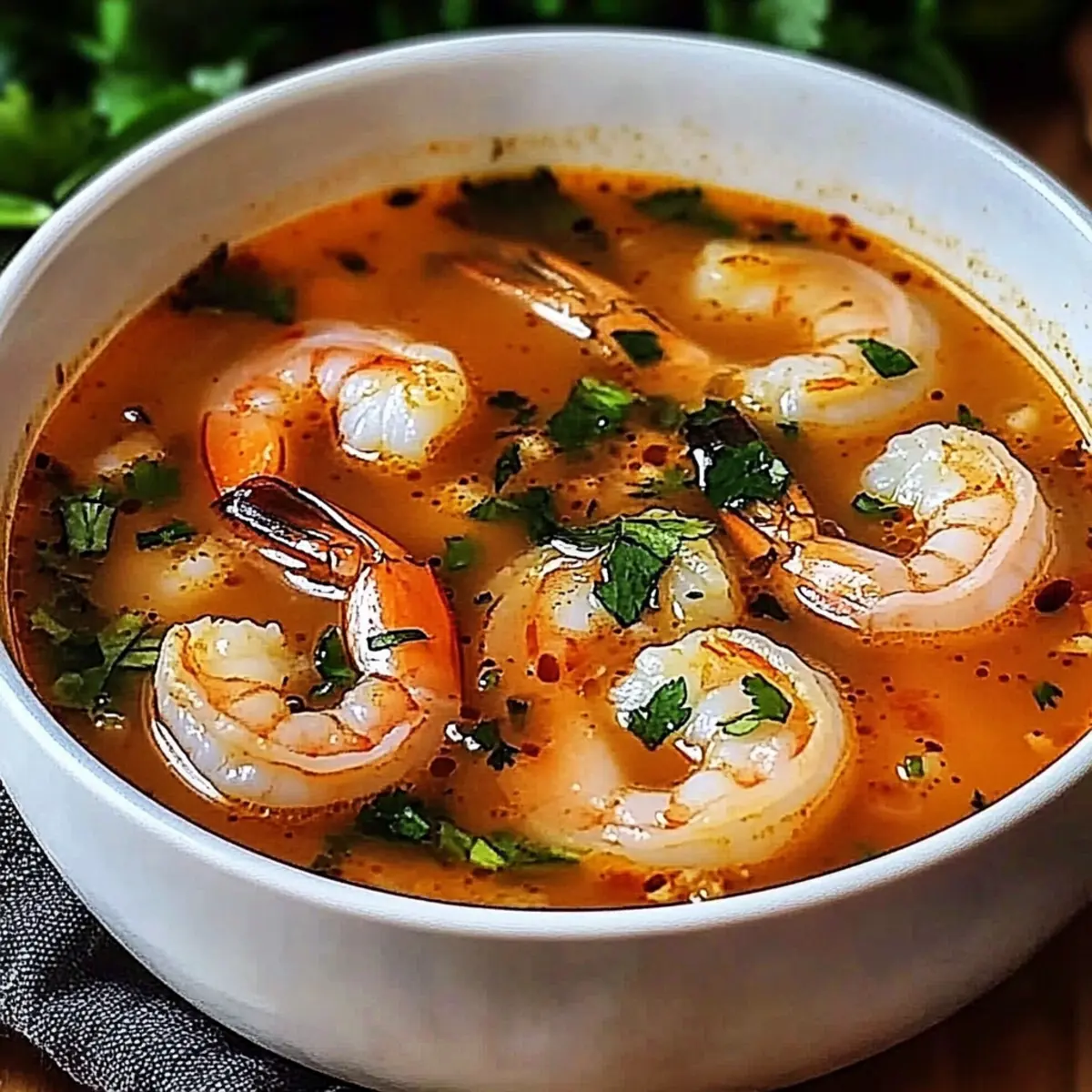 Spicy Shrimp Soup
