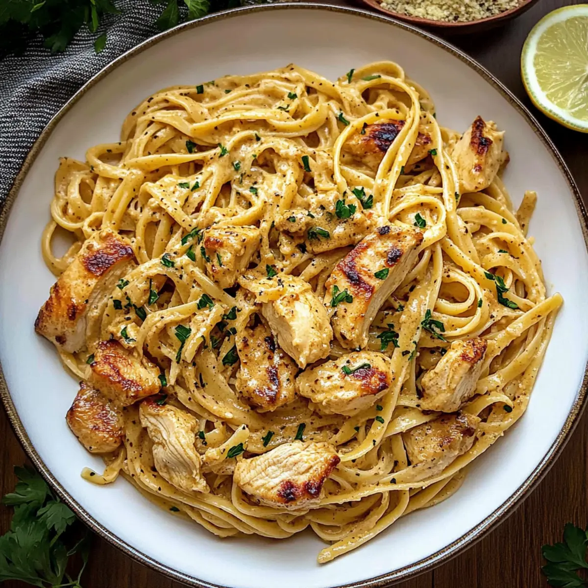 Cowboy Butter Chicken Linguine
