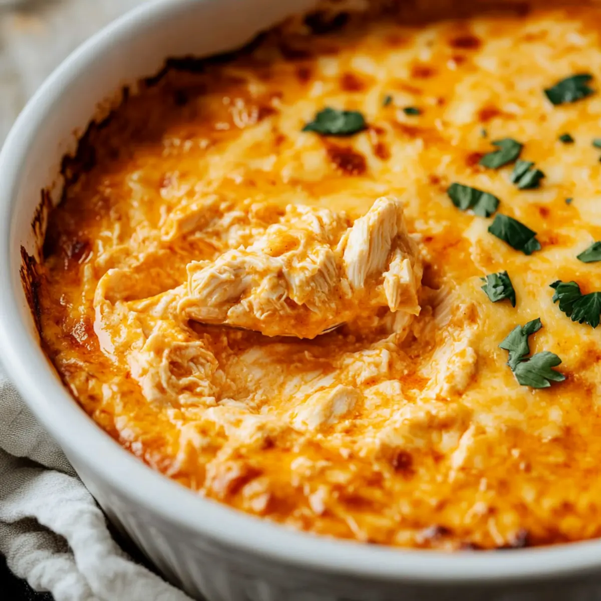 Crockpot Buffalo Chicken Dip
