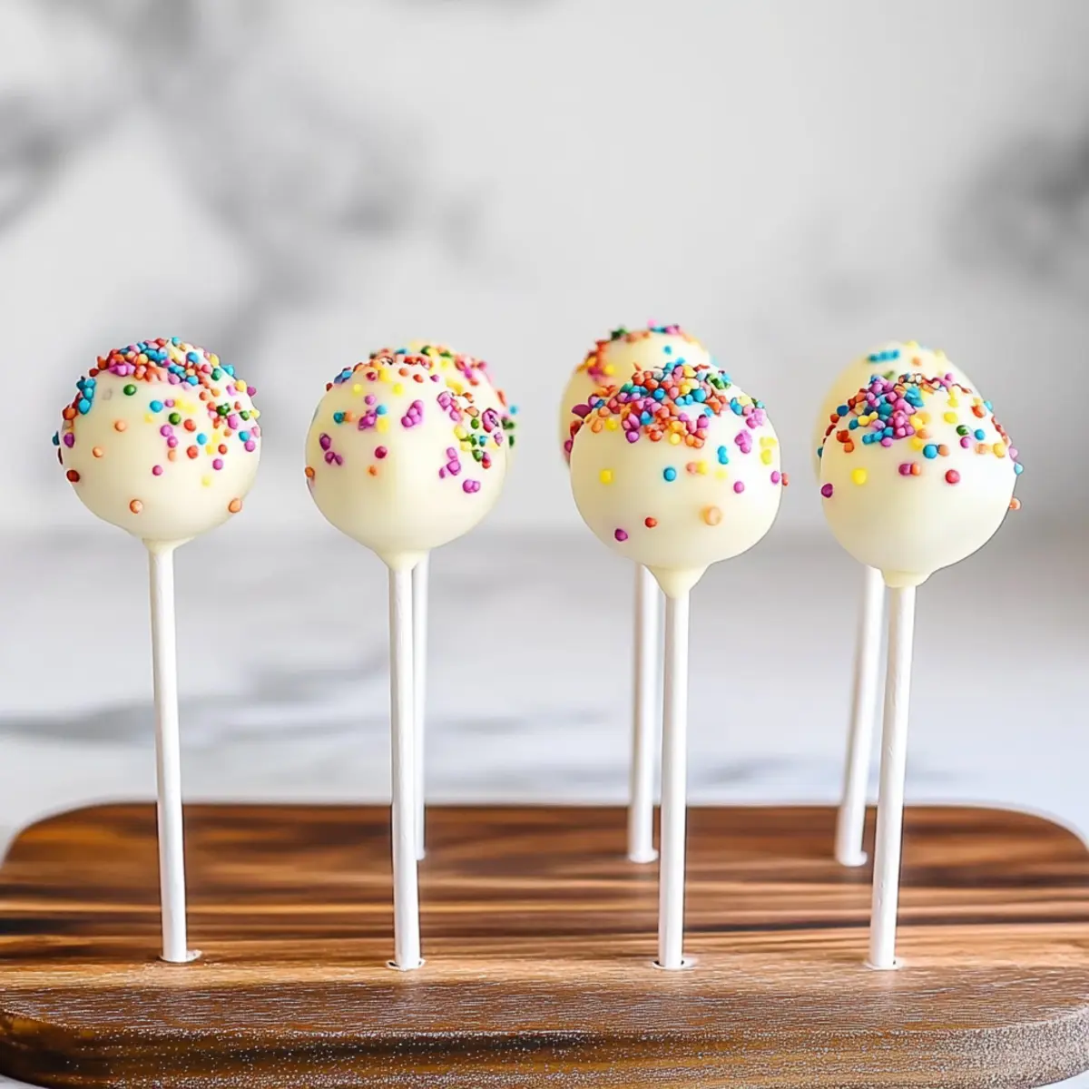 Vanilla Cake Pops