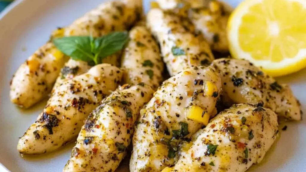Quick Mediterranean Chicken Tenders