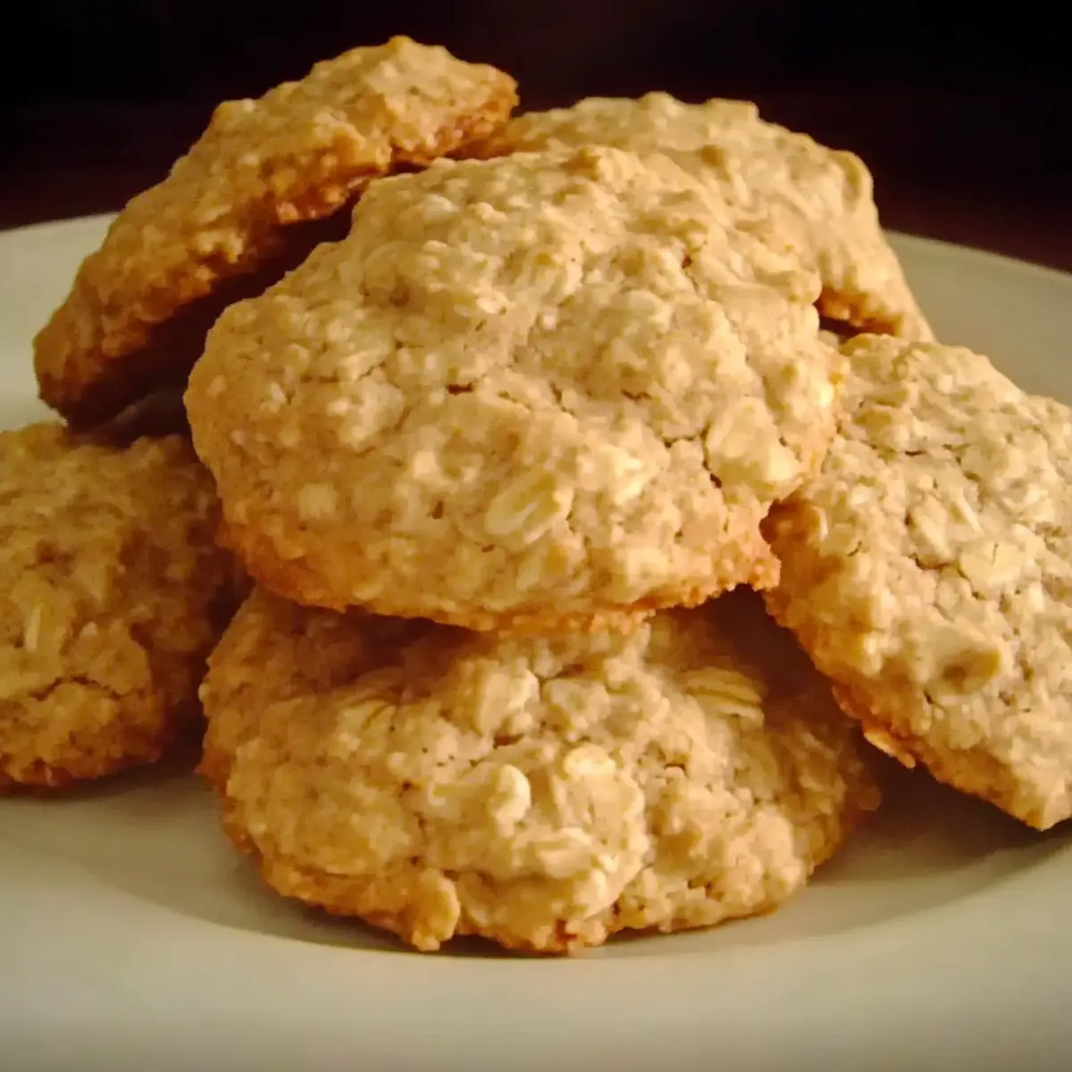 Honey Oatmeal Cookies