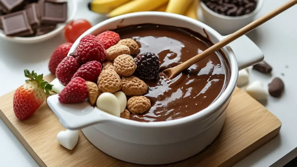 Valentine’s Chocolate Fondue