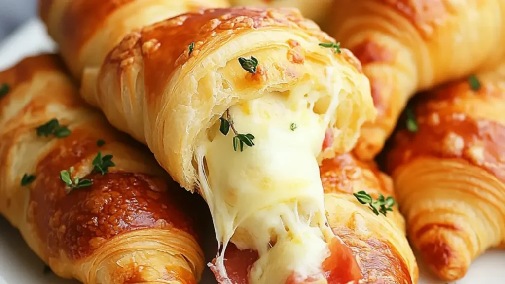 Mozzarella Croissant Rolls