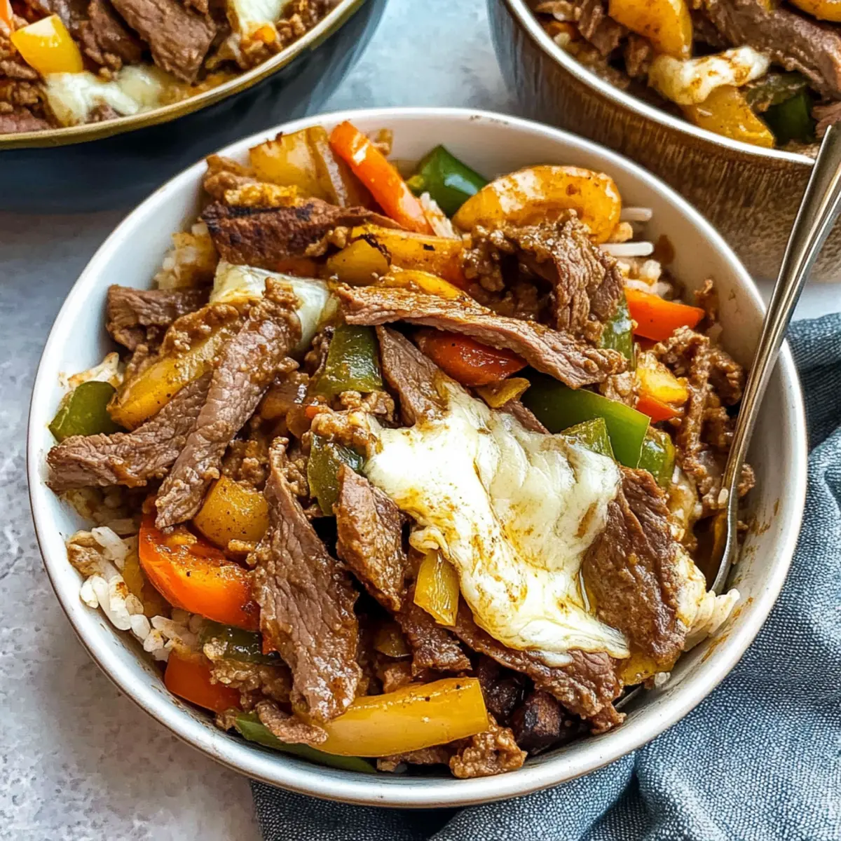 Philly Cheesesteak Bowl