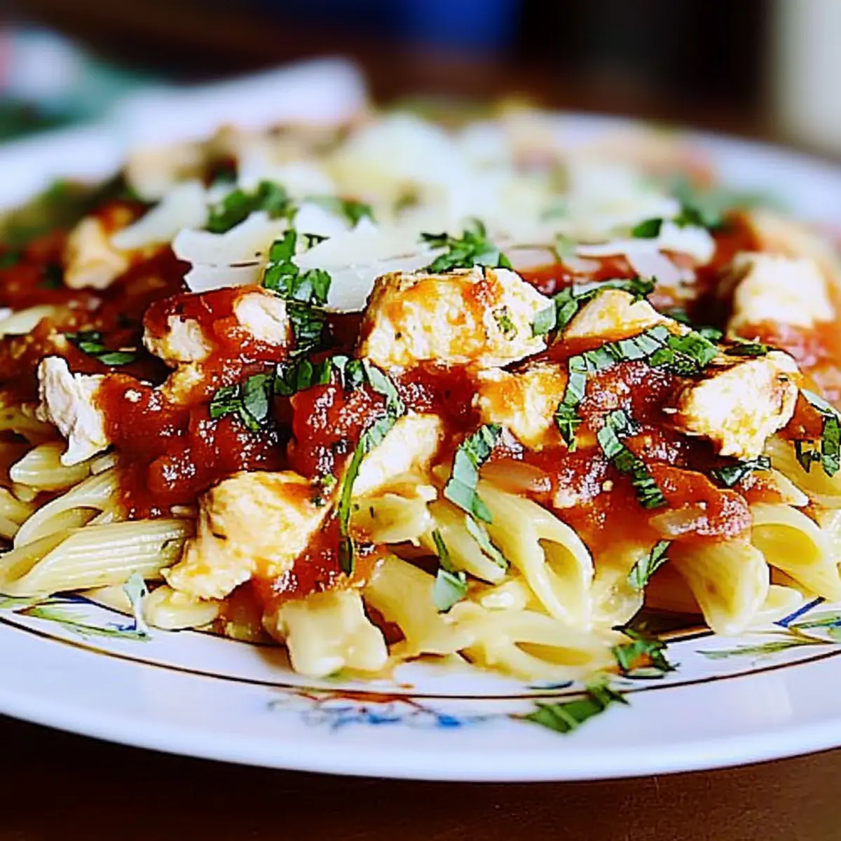 Chicken Mozzarella Pasta