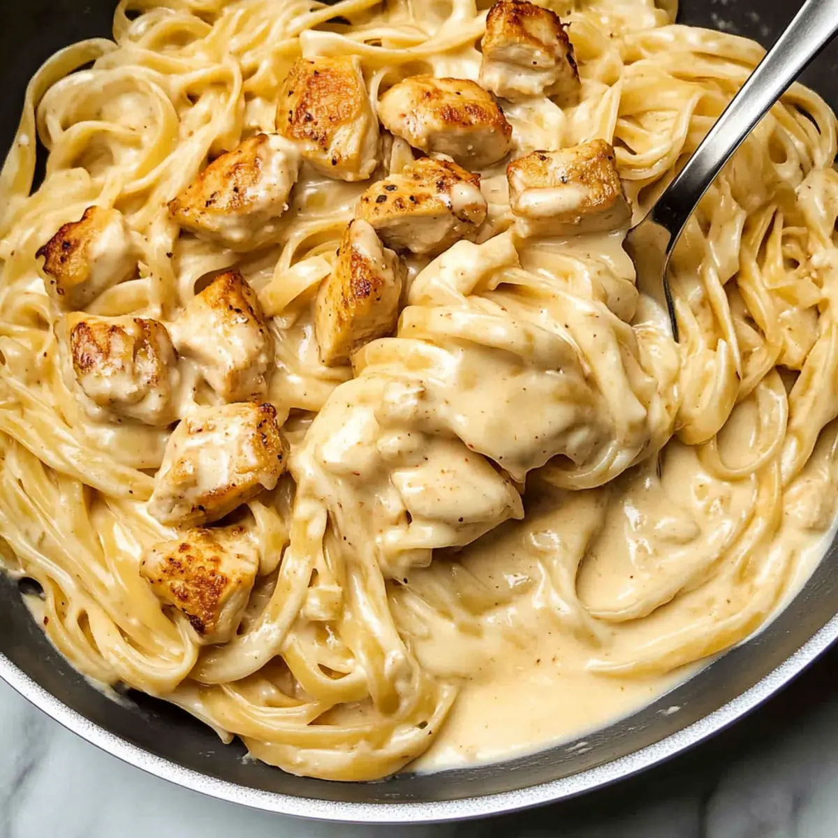 Chipotle Chicken Alfredo