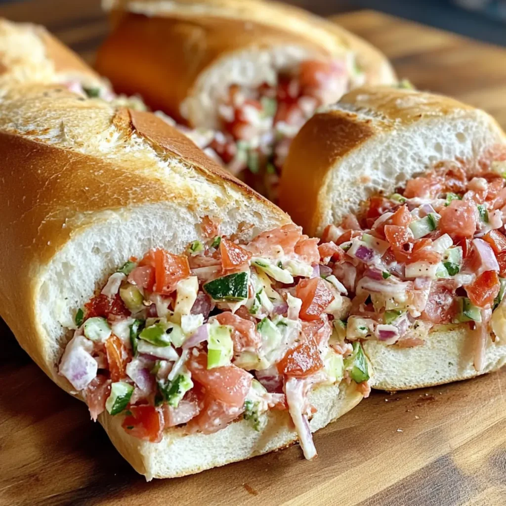 TikTok Italian Chopped Sandwich